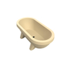 Gardentub Baignoire îlot (extérieur) - 194x94x66cm - synthétique - compatible à l'extérieur - sand dune mat (beige) SW1017089