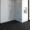 Saniclass Create douchecabine vierkant 3-delig 90x90cm profielloos met antikalk en 8mm veiligheidsglas chroom SW223635 Saniclass Create douchecabine vierkant 3-delig 90x90cm profielloos met antikalk en 8mm veiligheidsglas chroom SW223635