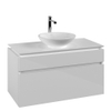 Villeroy & Boch Legato meuble sous-lavabo - 100x55cm - 2 tiroirs Blanc brillant SW479830