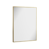 Crosswater MPRO Spiegel - 80x60cm - LED - verticaal/horizontaal - geborsteld messing (goud) SW1026488