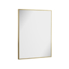 Crosswater MPRO spiegel - 80x60cm - verticaal/horizontaal - geborsteld messing (goud) SW1026488