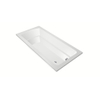 Xenz Bodysize Baignoire îlot - 190x90x48 - bonde extrémité - acrylique - blanc SW103430