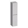 BRAUER Joy Wavy Armoire haute - 160x35x35cm - 1 porte - ouvrant à gauche ou à droite - sans poignée - Forest Seashell SW1201299
