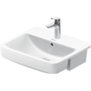 Duravit no.1 lavabo encastré 55x46x17cm semi-encastré blanc brillant SW723801