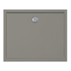 Xenz mariana receveur de douche 110x90x4cm rectangulaire ciment acrylique SW379139