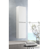 Saniclass Chaci Armoire haute - 140x35x27cm - 2 portes - blanc mat SW1212785