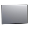 Saniclass Silhouette Miroir 99x70cm noir aluminium SW228063