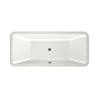 Xenz Marina duobad 180x80x60 edelweiss met afvoer/overloopcombinatie wit mat SW380708 Xenz Marina duobad 180x80x60 edelweiss met afvoer/overloopcombinatie wit mat SW380708