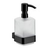 Emco Loft distributeur de savon avec flacon noir SW211137