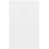 Villeroy & Boch Ecora douchebak - 160x100x4.5cm - afvoer korte zijde - stone white (wit) SW1558962