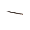 Hotbath &MORE Planchet - 60cm - inclusief bevestigings rails - 1 uitsparing - voor zeepdispenser of beker - tuscan bronze (brons) SW1245942