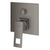 Grohe Eurocube Mitigeur de douche encastré - 2 boutons - mitigeur - brushed hard graphite SW523639