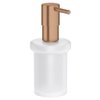 Grohe Essentials zeepdispenser glas zonder houder brushed warm sunset SW98939 Grohe Essentials zeepdispenser glas zonder houder brushed warm sunset SW98939