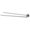 Haceka Kosmos Porte-serviettes - 42cm - double - pivotant - chrome SW654000