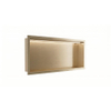 Fortifura Galeria Inbouwnis - 30x60x7cm - LED verlichting - geborsteld messing (goud) SW1529772