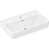 Hansgrohe Xanuia Q Wastafel/Fontein - 65x39cm - inbouw - 1 kraangat - met overloop - smartclean - compact - glans wit SW1164921
