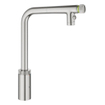 Grohe Minta smartcontrol keukenkraan L-uitloop dual spray supersteel SW960364
