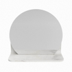 Mondiaz SPOT Miroir de salle de bain - rond 30cm - plan de miroir - couleur Ostra SW1235658