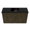 Mondiaz JOYA 70cm meuble de toilette - couleur Shadow - Vasque FAYE position Milieu 1 trou de robinet couleur Urban. SW1421477