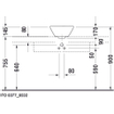 Duravit Starck 1 vasque ø33cm avec Wondergliss (traitement anti-salissures) blanc 0295460
