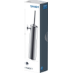 Duravit Starck T Borstelgarnituur - wandmodel - 43.5x8cm - zwart mat SHOWROOMMODEL SHOW26047