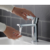 Duravit D-Neo Mitigeur de lavabo 27x5x18.4cm chrome SW640496