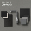 GROHE Essence New garniture E pour mitigeur de bain encastré avec inverseur chromé SW236930