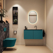 MONDIAZ TURE-DLUX Meuble toilette - 100cm - Smag - EDEN - vasque Lava - position centrale - 1 trou de robinet SW1104051