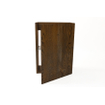 Saniclass Holz Pure Fonteinkast - 39.4x21.5x55cm - 1 deur - Eiken charcoal SW1482338