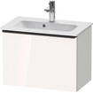 Duravit D-neo Meuble sous vasque 61x37.2x44cm 1 tiroir Blanc haute brillance SW640781