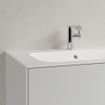 Villeroy & Boch Finion lavabo-meuble - 1 trou de robinet 80x50cm - Ceramic+ avec trop-plein dissimulé stone white SW209573