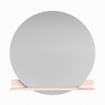 Miroir de salle de bain Mondiaz SPOT - rond 120cm - plan de miroir - couleur Rosee SW1235597