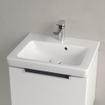 Villeroy & Boch Subway 2.0 lavabo pour meuble 50x40cm - 1 trou de robinet avec trop-plein ceramic+ blanc 1024206