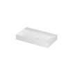 Ink united lavabo 80x11x45cm 0 trous pour robinet 1 évier porcelaine blanc brillant SW454551