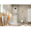 Hansgrohe Xelu Q Hoge Kast - 165x40x35cm - 2 deuren - greep mat wit - softclose - scharnier links - high gloss white SW995226