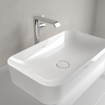 Villeroy & Boch Finion vasque à poser - 60x35cm - ceramic+ sans trop-plein blanc SW106464