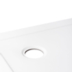 Crosswater Showertray receveur de douche 90x90x4cm quart de cercle blanc SW21533