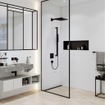 Hansgrohe Pulsify e hoofddouche 260 1jet ecosmart+ matzwart SW918633