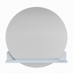 Mondiaz SPOT Miroir de salle de bain - rond 80cm - plan de miroir - couleur Argile SW1235507