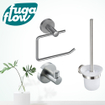 FugaFlow Eccelente Acces Toiletset 3-delig Geborsteld RVS PVD SW1123841