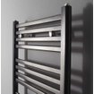 Instamat Calda radiateur sèche-serviettes 148x45cm 676watt metallic anthracite TWEEDEKANS OUT11244