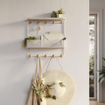 Panier de rangement Umbra Estique 31x32x10cm Acier Blanc SW719963