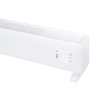 Eurom Alutherm Radiateur convecteur - 145x21cm - IP24 - 2500 watts - wifi - sol/mur - Horizontal - métal blanc mat SW999862