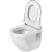 Duravit Philippe Starck 3 Compact WC suspendu à évacuation profonde avec WonderGliss blanc 0314358
