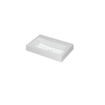 INK Momento lavabo - 70x45x9cm - 1 vasque - 1 trou de robinet - polystone blanc brillant SW68620