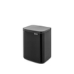 Brabantia Bo Poubelle - 7 litres - seau intérieur en plastique - noir mat SW1026519