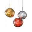 Njoy Hanglampglas met E27 fitting IP20 met 4W lamp 20x20cm LED verlichting gold SHOWROOMMODEL SHOW22468