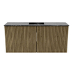 Mondiaz JOYA-DLUX 90cm toiletmeubel - kleur Dusk - Wastafel FAYE positie Midden Zonder kraangat kleur Lava. SW1423306
