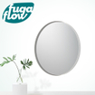 FugaFlow Eccelente Arredo Miroir rond 60cm cadre blanc mat SW1123356