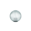 Astro Tacoma Surface Wandlamp/Plafondlamp - 230V - IP44 - bol - geribbeld - helder glas - messing (goud) SW1566152